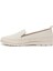 Kadın Krem Deri Comfort Loafer 25SFD1513FT 2
