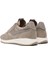 Erkek Bej Bağcıklı Deri Sneaker 25SFD707414 5