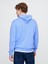 Erkek Mavi Gap Logo Fransız Havlu Kumaş Sweatshirt 4