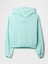 Kadın Açık Mavi Relaxed Gap Logo Fleece Sweatshirt 2