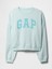 Kadın Mavi Gap Logo Fleece Sweatshirt 2