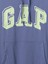 Erkek Mavi Gap Logo Fransız Havlu Kumaş Sweatshirt 3