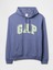 Erkek Mavi Gap Logo Fransız Havlu Kumaş Sweatshirt 2