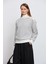 Omuzda Kalp Düğmeli Sweatshirt 4