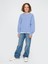 Erkek Çocuk Açık Mavi Vintage Soft Gap Logo Fleece Sweatshirt 4