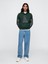 Erkek Koyu Yeşil Gap Logo Heavyweight Sweatshirt 4