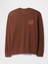 Erkek Kahverengi Gap Logo Fleece Sweatshirt 2