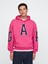 Erkek Pembe Gap Logo Heavyweight Sweatshirt 1