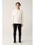 Erkek Ekru Bisiklet Yaka Interlok Baskılı Sweatshirt A41y1246 5