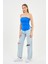 Alexandergardi Yırtmaçlı Straplez Bluz (B24-00226) 2