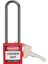 Compact Safe Padlock 75 mmSha KD Kırmızı Plastik Halkalı 1