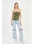 Alexandergardi Yırtmaçlı Straplez Bluz (B24-00226) 2