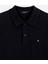 Erkek Siyah Polo Yaka Jakarlı Regular Fit T-shirt A41y1196 3