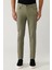Erkek Haki Klasik Bel 5 Cep Slim Fit Pantolon A41Y3071 2