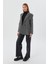 Oversize Blazer Ceket Grı 2