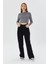 Wide Leg Denim Sıyah 1