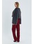 Pul Payetli Pantolon Bordo 4