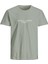 Jack&jones Blaharris Crew Neck Erkek Gri Yuvarlak Yaka Tişört 1