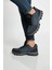 Unisex Lacivert Içi Kürklü Kaymaz Taban Trekking Bot 3