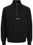 Jack&jones Soho Quarter Zip Erkek Siyah Dik Yaka Sweatshirt 1