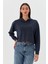 Kapüşonlu Kısa Sweatshirt Antrasıt 4