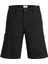 Jack&jones Cole Mateo Cargo Mid Erkek Siyah Şort 1