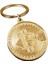 Bitcoin Logo Şeklinde Altın Renk 4 cm Anahtarlık 1