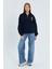 Yakası Fermuarlı Sweatshirt Lacı 1