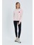 Kalp Nakışlı Sweatshirt Pembe 2