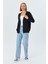Fermuarlı Sweatshirt Sıyah 2