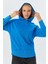 Kapüşonlu Sweatshirt Saks 2