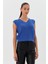 V Yaka Triko Süveter Mavı 3