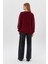 Teddy Baskılı Sweatshirt Bordo 5