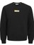 Jack&jones Pan Crew Neck Erkek Siyah Yuvarlak Yaka Sweatshirt 1