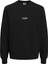 Jack&jones Soho Crew Neck Erkek Siyah Yuvarlak Yaka Sweatshirt 1