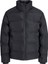 Jack&jones Soho Puffer Collar Erkek Siyah Dik Yaka Mont 1
