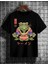 Büyük Beden Özel Üretim Frog Baskılı Yeni Trend Battal T-Shirt 1