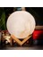 Dekoratif 3D Ay Görünümlü Gece Lambası Moonlight ve Stand 15 cm 2