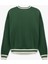 Uzun Kollu Bisiklet Yaka Kolej Baskılı Sweatshirt 4