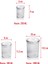 12'Li Barok Yuvarlak 3 Boy Kavanoz Seti & Saklama Kabı & Erzak Kabı (4*1000 Ml, 4*500 Ml,4*250 Ml) 5