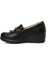 166010.Z5FX Siyah Kadın Loafer 3