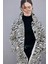 Zebra Desenli Gabardin Ceket 1