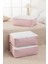 3 Adet Home Sweet Home Baskılı Büyük Boy Baza Altı Yastık Yorgan Kazak Hurcu 62 x 46 x 22 1