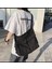Vintage Unisex Kargo Cep Iç Hacmi Geniş Siyah Postacı Çanta 1