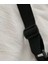 Kuromi Sitting Baskılı Fermuarlı Unisex Kanvas Siyah Omuz Çantası 3
