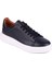 - Lacivert Hakiki Deri Bağcıklı Erkek Sneaker 800-2501 2
