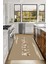 Baskılı Çiçek Motifli Kitchen Yazılı Yıkanabilir Kaymaz Yolluk Salon Mutfak Halısı, Mutfak-70-Bej, 4