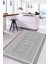 Baskılı Kitchen Yazı Desenli Yıkanabilir Kaymaz Yolluk Salon Mutfak Halısı, Mutfak-64-Gri, 2