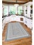 Baskılı Kitchen Yazı Desenli Yıkanabilir Kaymaz Yolluk Salon Mutfak Halısı, Mutfak-64-Gri, 4