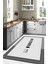 Baskılı Sade Kitchen Yazı Desenli Yıkanabilir Kaymaz Yolluk Salon Mutfak Halısı, Mutfak-65-Gri, 3